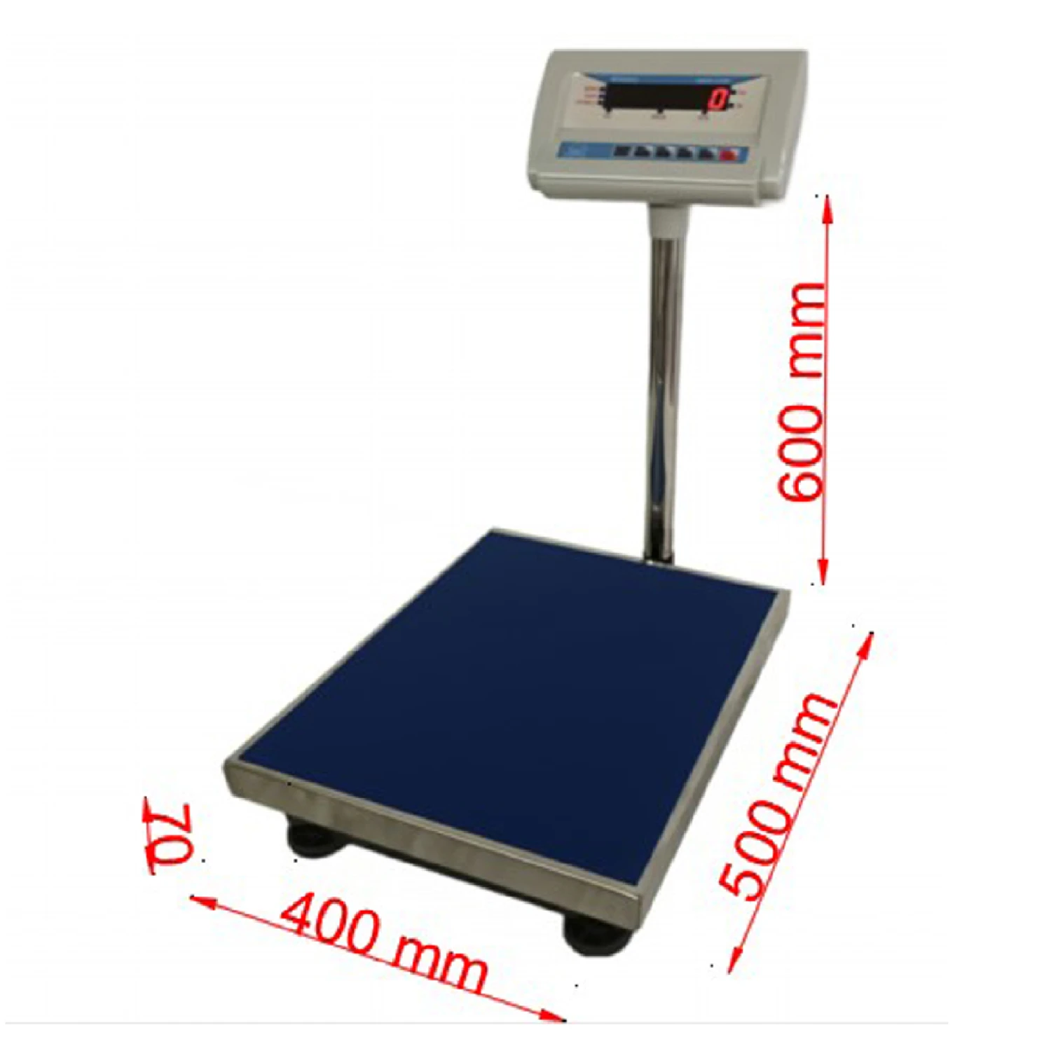 HIPPO 60KG Platform Weighing Scale With Calibration Certification (Platform 400MM X 500MM) 2 HIPPO 60KG Platform Weighing Scale With Calibration Certification (Platform 400MM X 500MM) - Image 2