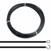 HardwareCity CURTAIN STRETCH WIRE 5M Black