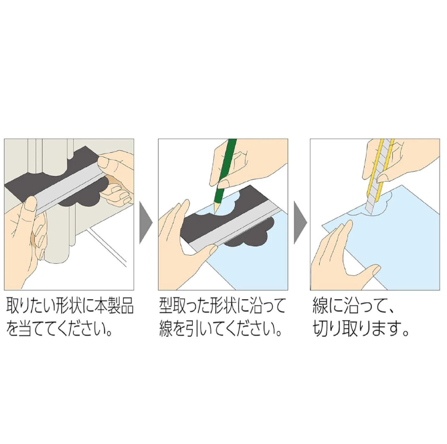 SHINWA 77971 Measurement Moulage Gauge Ruler Contour 300MM 3 SHINWA 77971 Measurement Moulage Gauge Ruler Contour 300MM - Image 3
