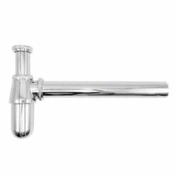 Husky Chrome Plated Brass Bottle Trap 32MM X 32MM (1-1/4in X 1-1/4in)